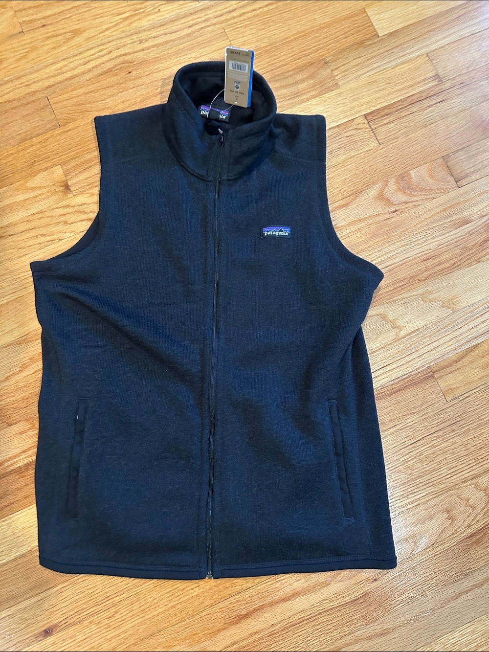 Patagonia Men’s Black Full-Zip Fleece Vest